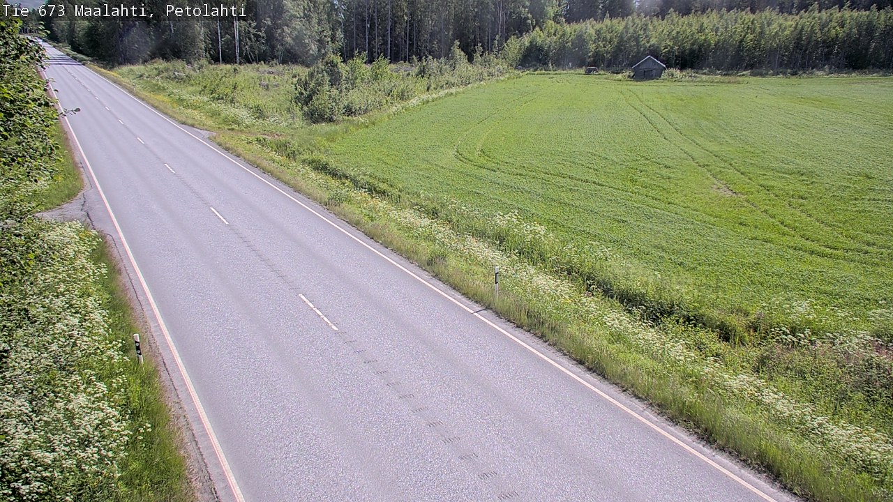 Weather Camera Image Road 673 Maalahti, Petolahti, Maalahti, Pohjanmaa