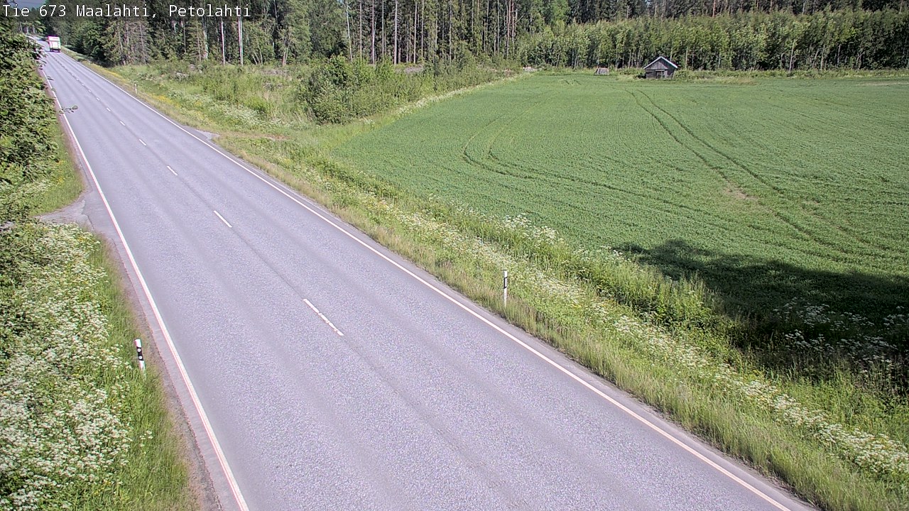 Weather Camera Image Road 673 Maalahti, Petolahti, Maalahti, Pohjanmaa