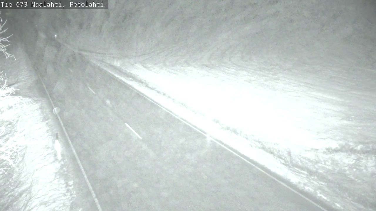 Weather Camera Image Väg 673 Malax, Petalax, Maalahti, Pohjanmaa