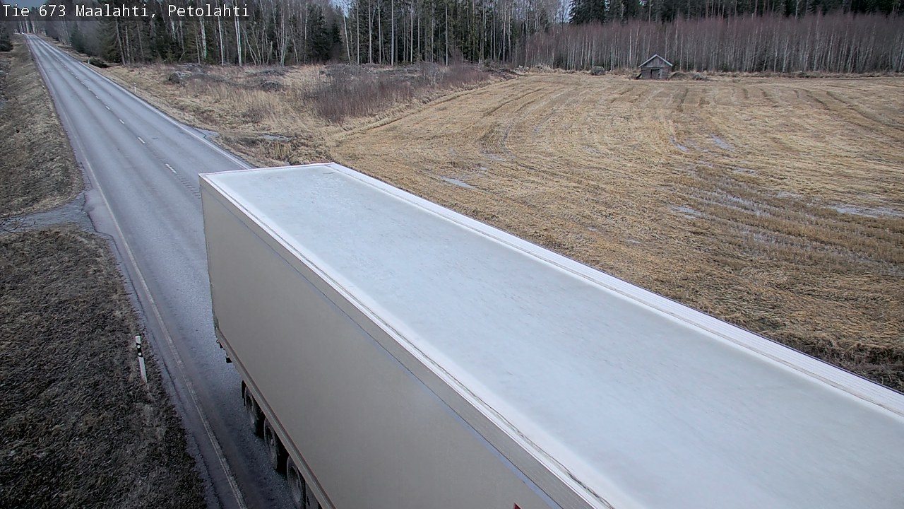 Weather Camera Image Road 673 Maalahti, Petolahti, Maalahti, Pohjanmaa
