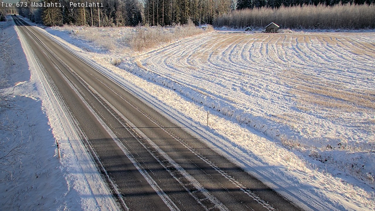 Weather Camera Image Road 673 Maalahti, Petolahti, Maalahti, Pohjanmaa