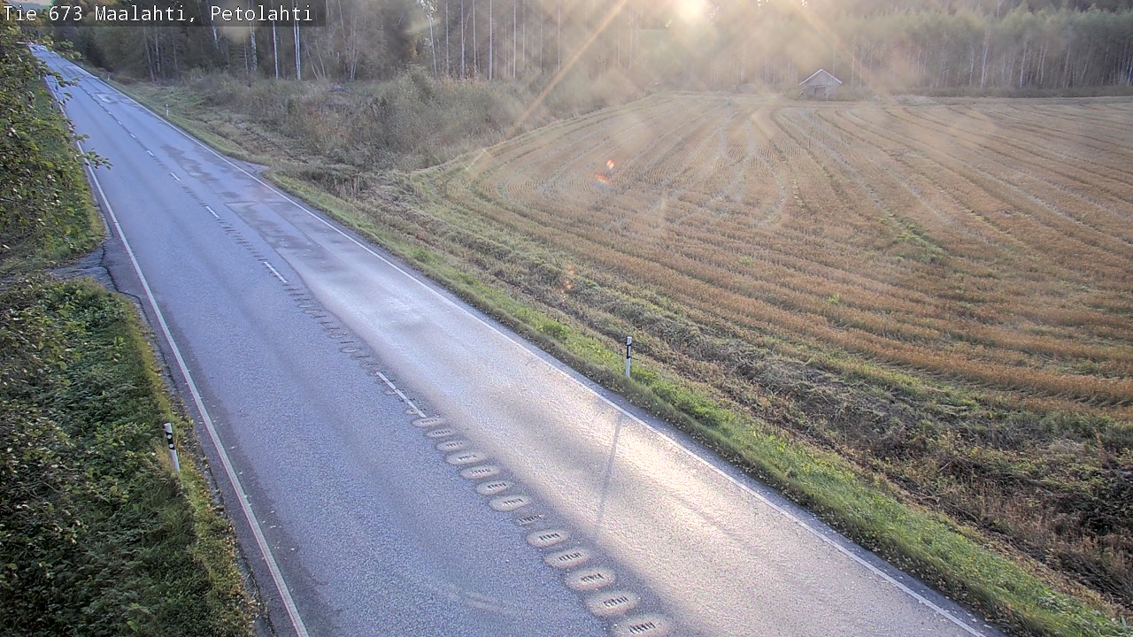 Weather Camera Image Road 673 Maalahti, Petolahti, Maalahti, Pohjanmaa