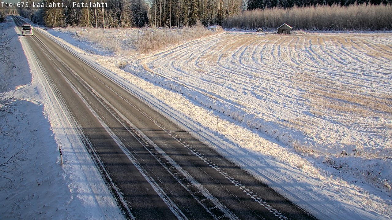 Weather Camera Image Road 673 Maalahti, Petolahti, Maalahti, Pohjanmaa