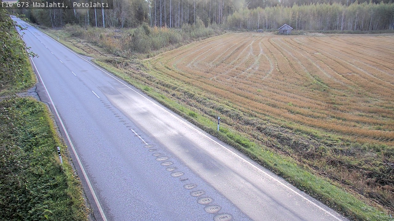 Weather Camera Image Road 673 Maalahti, Petolahti, Maalahti, Pohjanmaa