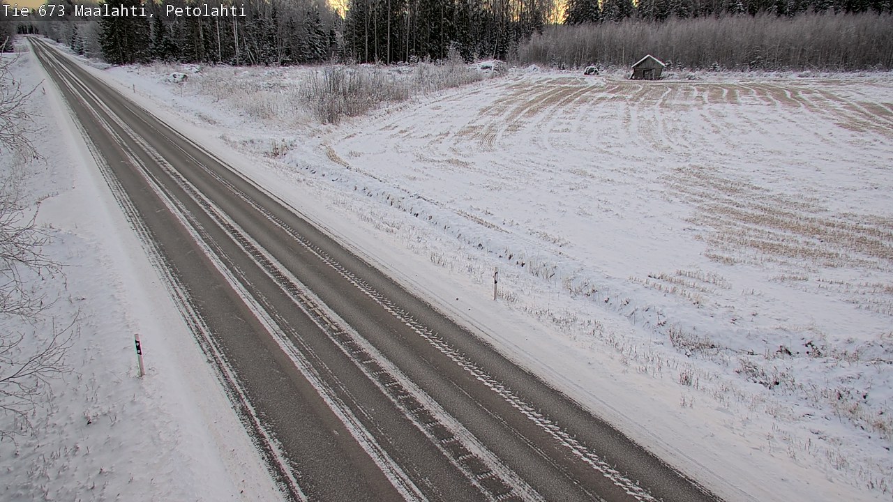 Weather Camera Image Road 673 Maalahti, Petolahti, Maalahti, Pohjanmaa