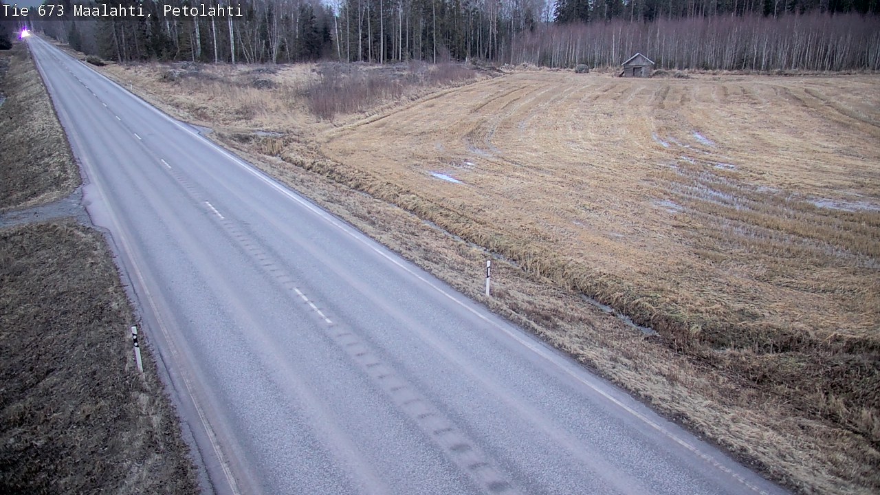 Weather Camera Image Road 673 Maalahti, Petolahti, Maalahti, Pohjanmaa