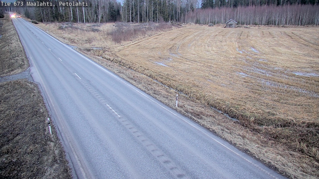 Weather Camera Image Road 673 Maalahti, Petolahti, Maalahti, Pohjanmaa
