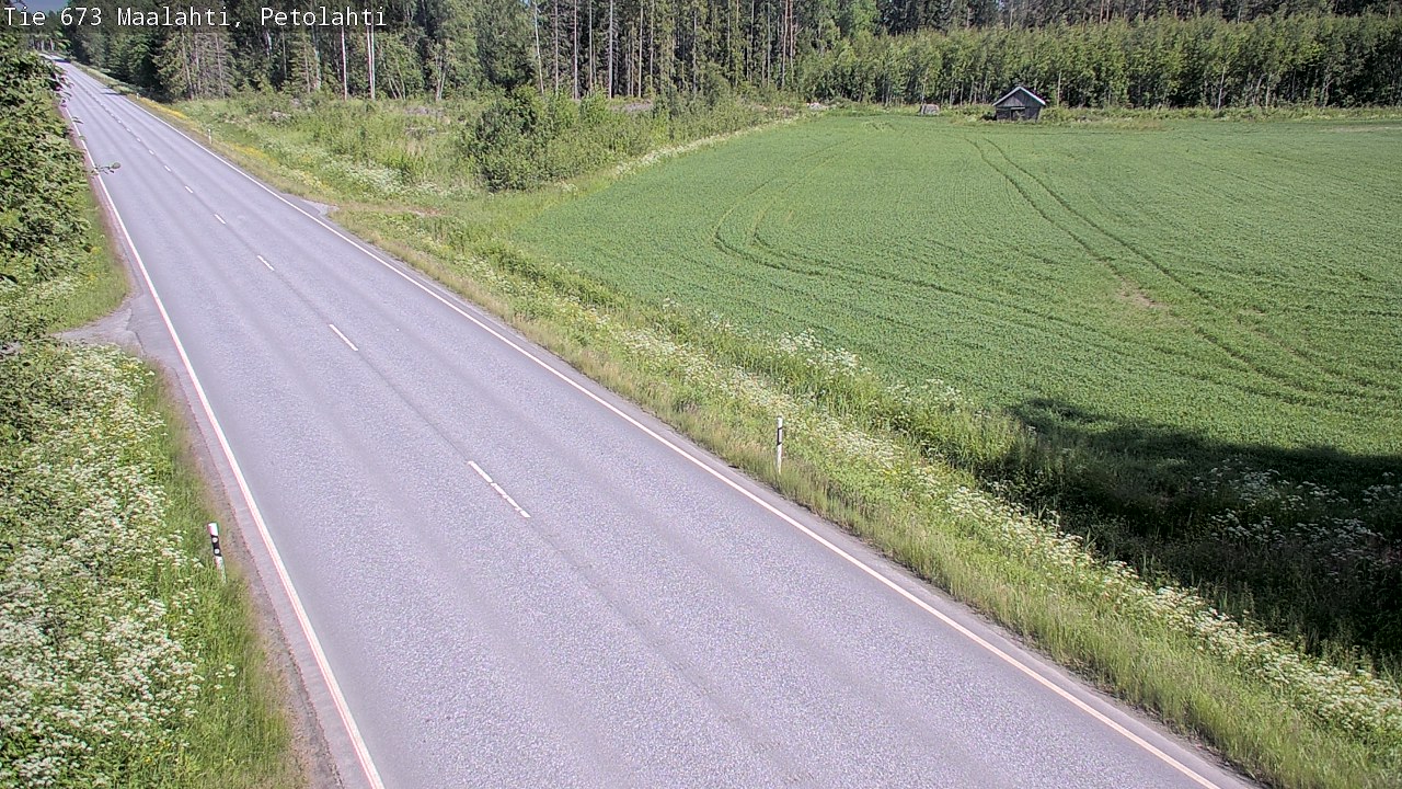 Weather Camera Image Road 673 Maalahti, Petolahti, Maalahti, Pohjanmaa