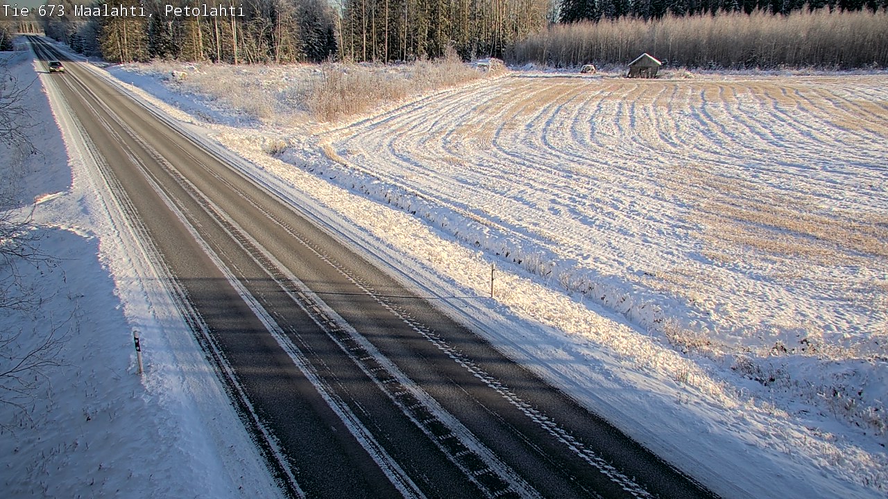 Weather Camera Image Road 673 Maalahti, Petolahti, Maalahti, Pohjanmaa