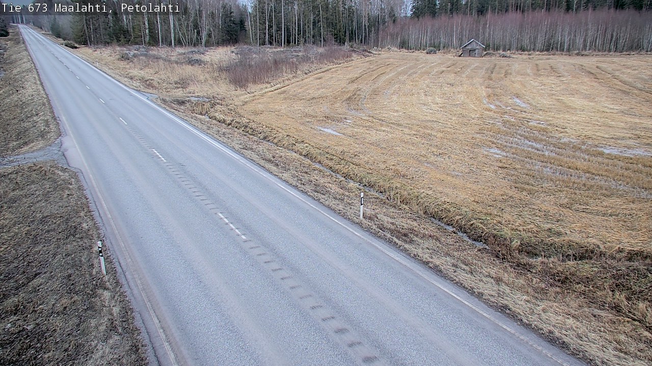 Weather Camera Image Road 673 Maalahti, Petolahti, Maalahti, Pohjanmaa