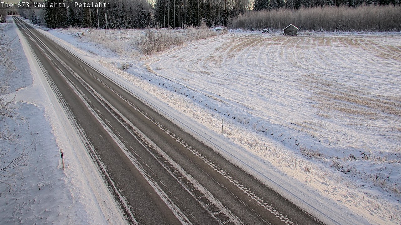 Weather Camera Image Road 673 Maalahti, Petolahti, Maalahti, Pohjanmaa