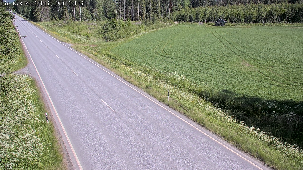 Weather Camera Image Road 673 Maalahti, Petolahti, Maalahti, Pohjanmaa