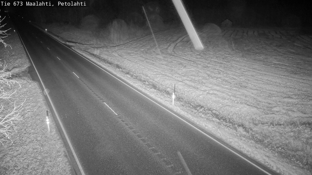 Weather Camera Image Road 673 Maalahti, Petolahti, Maalahti, Pohjanmaa
