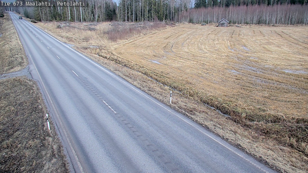 Weather Camera Image Road 673 Maalahti, Petolahti, Maalahti, Pohjanmaa
