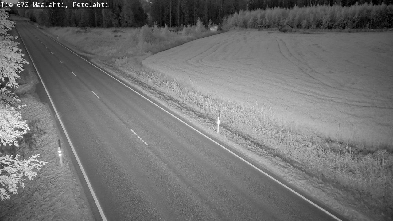Weather Camera Image Road 673 Maalahti, Petolahti, Maalahti, Pohjanmaa