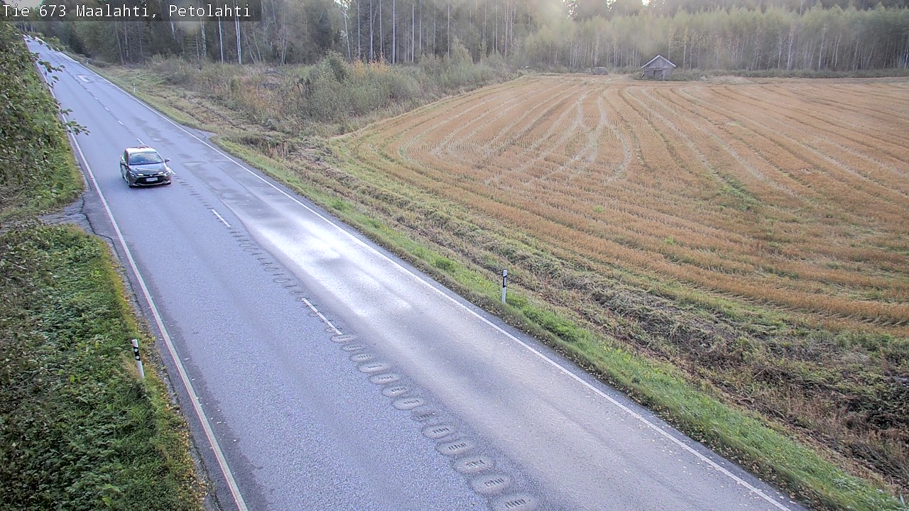 Weather Camera Image Road 673 Maalahti, Petolahti, Maalahti, Pohjanmaa