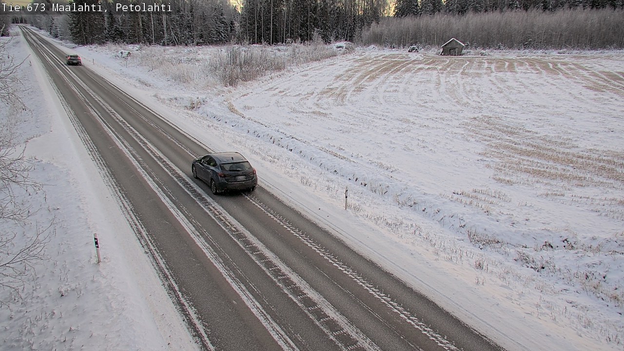 Weather Camera Image Road 673 Maalahti, Petolahti, Maalahti, Pohjanmaa