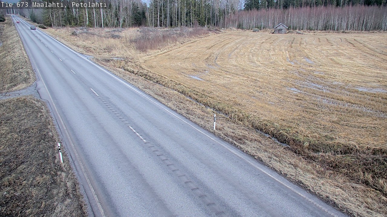 Weather Camera Image Road 673 Maalahti, Petolahti, Maalahti, Pohjanmaa