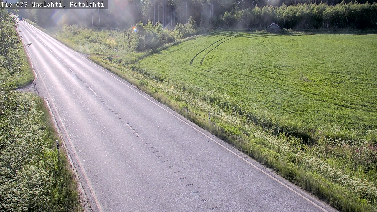 Weather Camera Image Road 673 Maalahti, Petolahti, Maalahti, Pohjanmaa