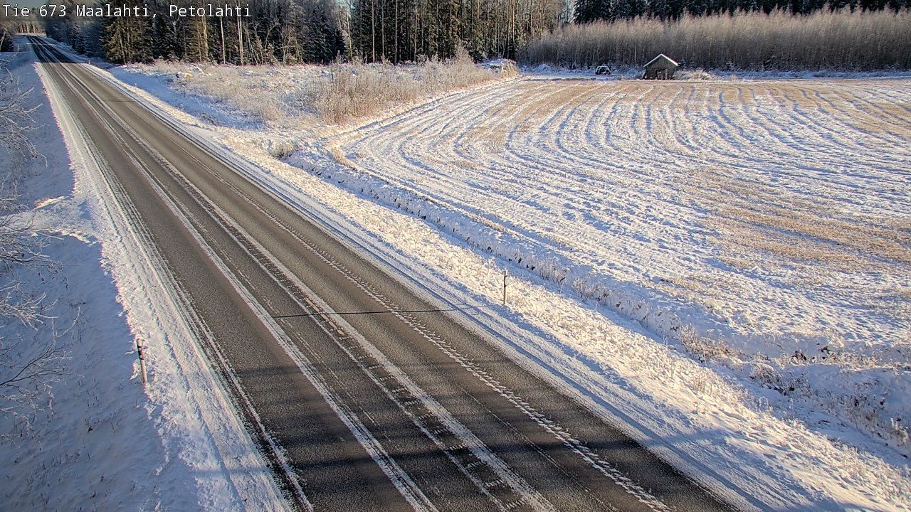 Weather Camera Image Road 673 Maalahti, Petolahti, Maalahti, Pohjanmaa