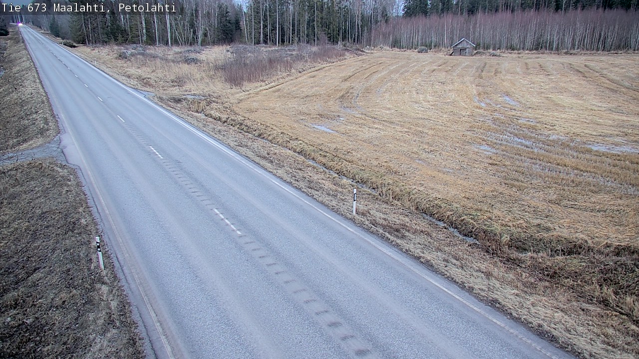 Weather Camera Image Road 673 Maalahti, Petolahti, Maalahti, Pohjanmaa