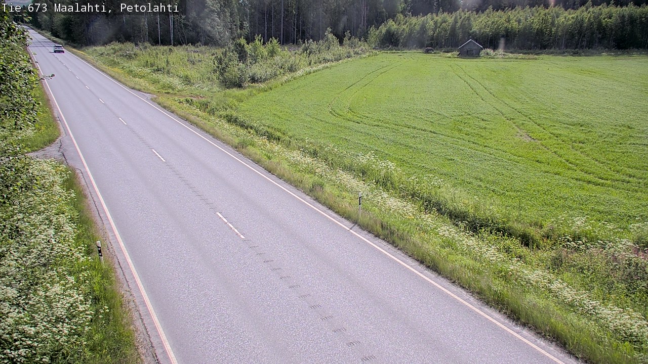 Weather Camera Image Road 673 Maalahti, Petolahti, Maalahti, Pohjanmaa