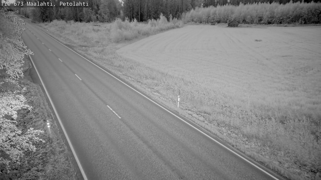 Weather Camera Image Road 673 Maalahti, Petolahti, Maalahti, Pohjanmaa