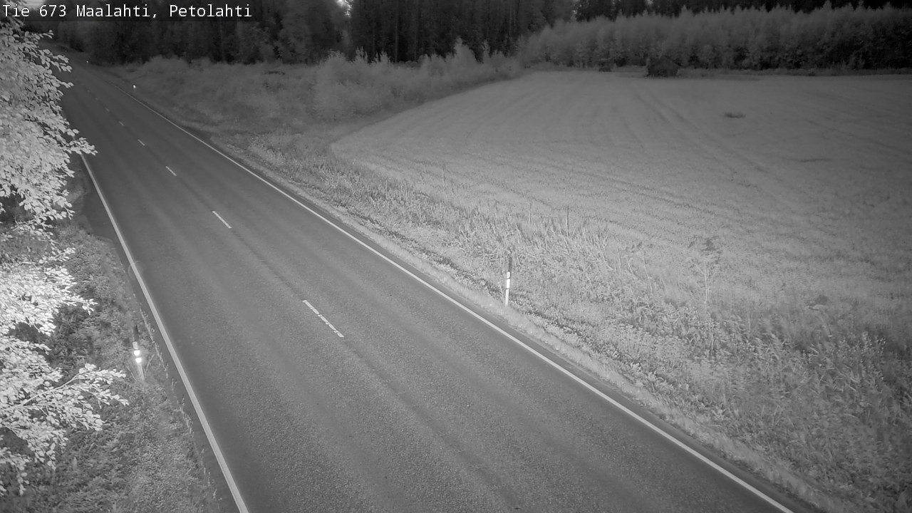 Weather Camera Image Road 673 Maalahti, Petolahti, Maalahti, Pohjanmaa