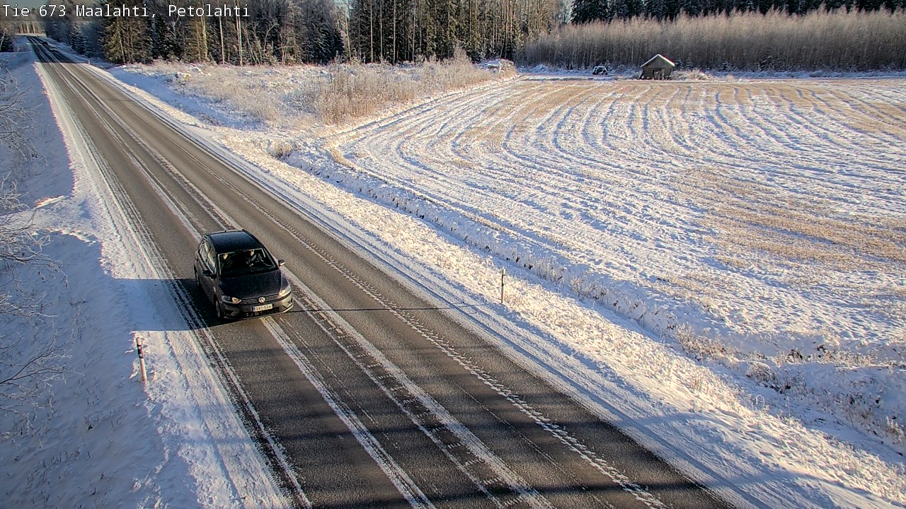 Weather Camera Image Road 673 Maalahti, Petolahti, Maalahti, Pohjanmaa
