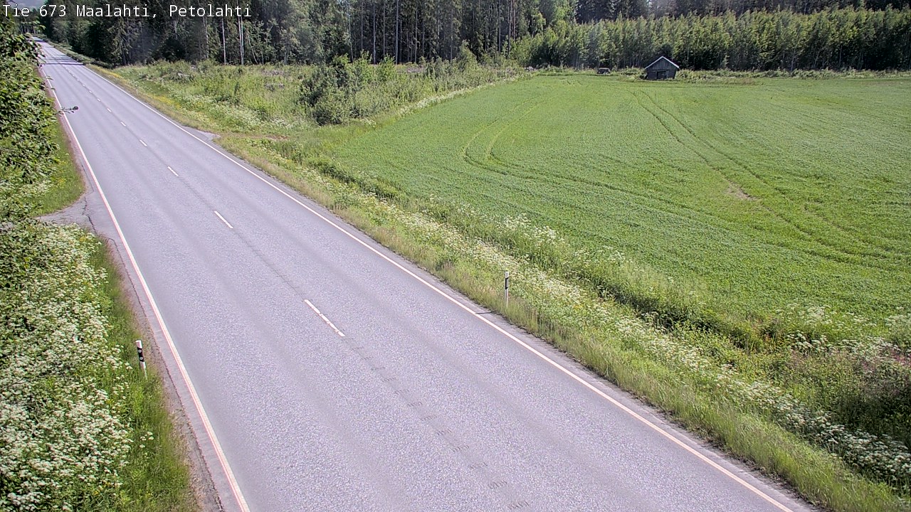 Weather Camera Image Road 673 Maalahti, Petolahti, Maalahti, Pohjanmaa
