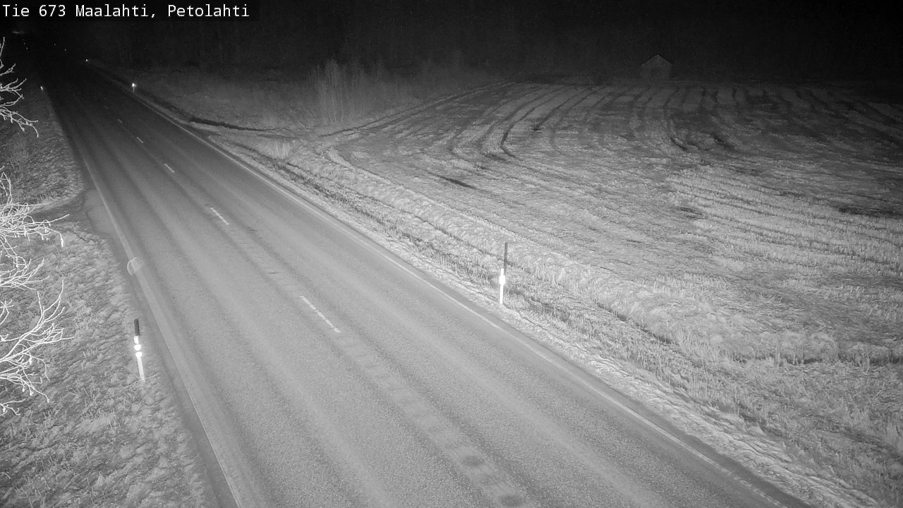 Weather Camera Image Road 673 Maalahti, Petolahti, Maalahti, Pohjanmaa