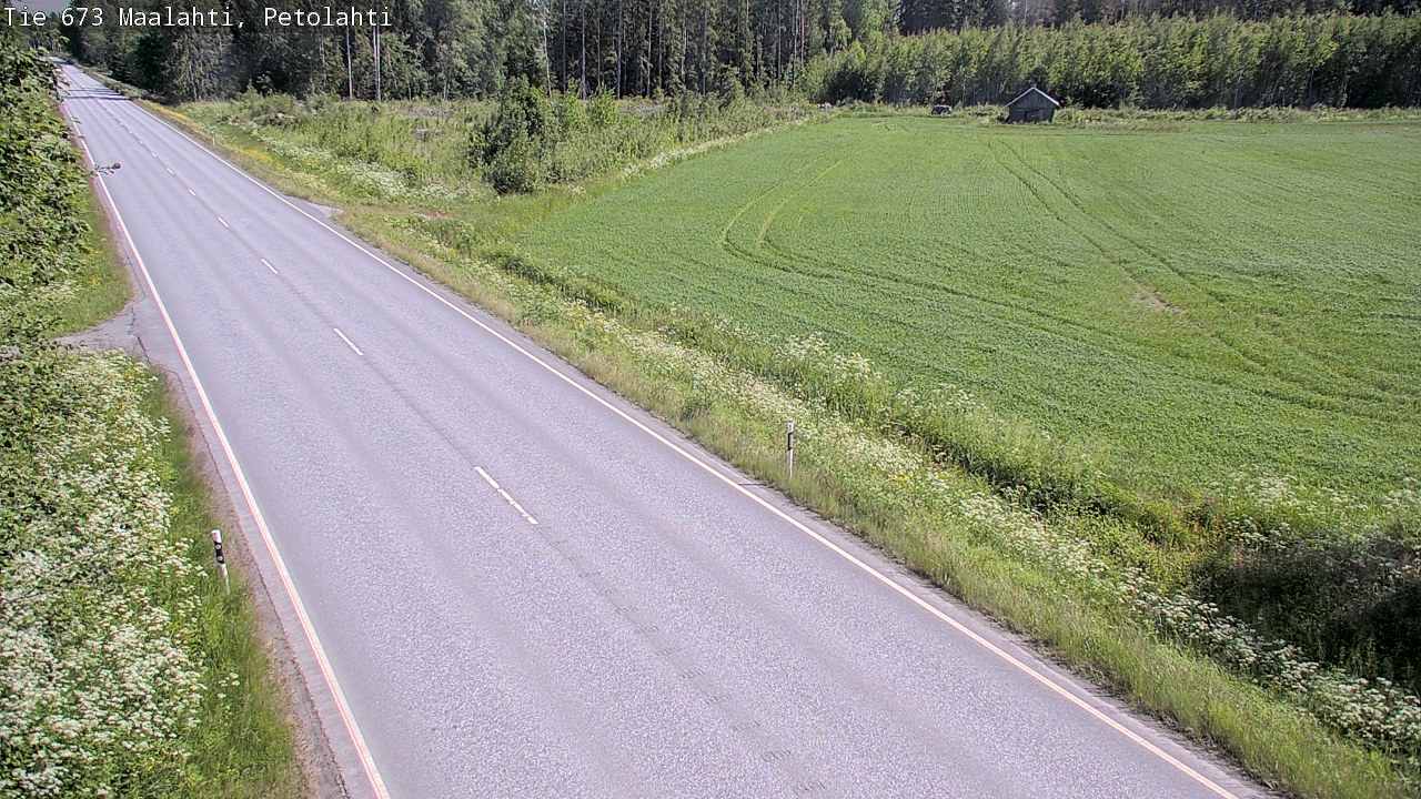 Weather Camera Image Road 673 Maalahti, Petolahti, Maalahti, Pohjanmaa