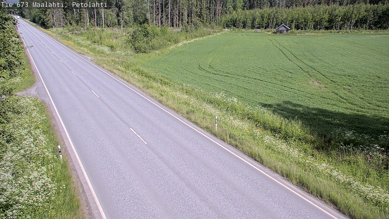 Weather Camera Image Road 673 Maalahti, Petolahti, Maalahti, Pohjanmaa