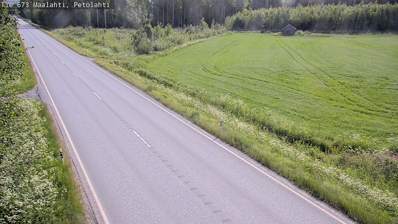 Weather Camera Image Road 673 Maalahti, Petolahti, Maalahti, Pohjanmaa