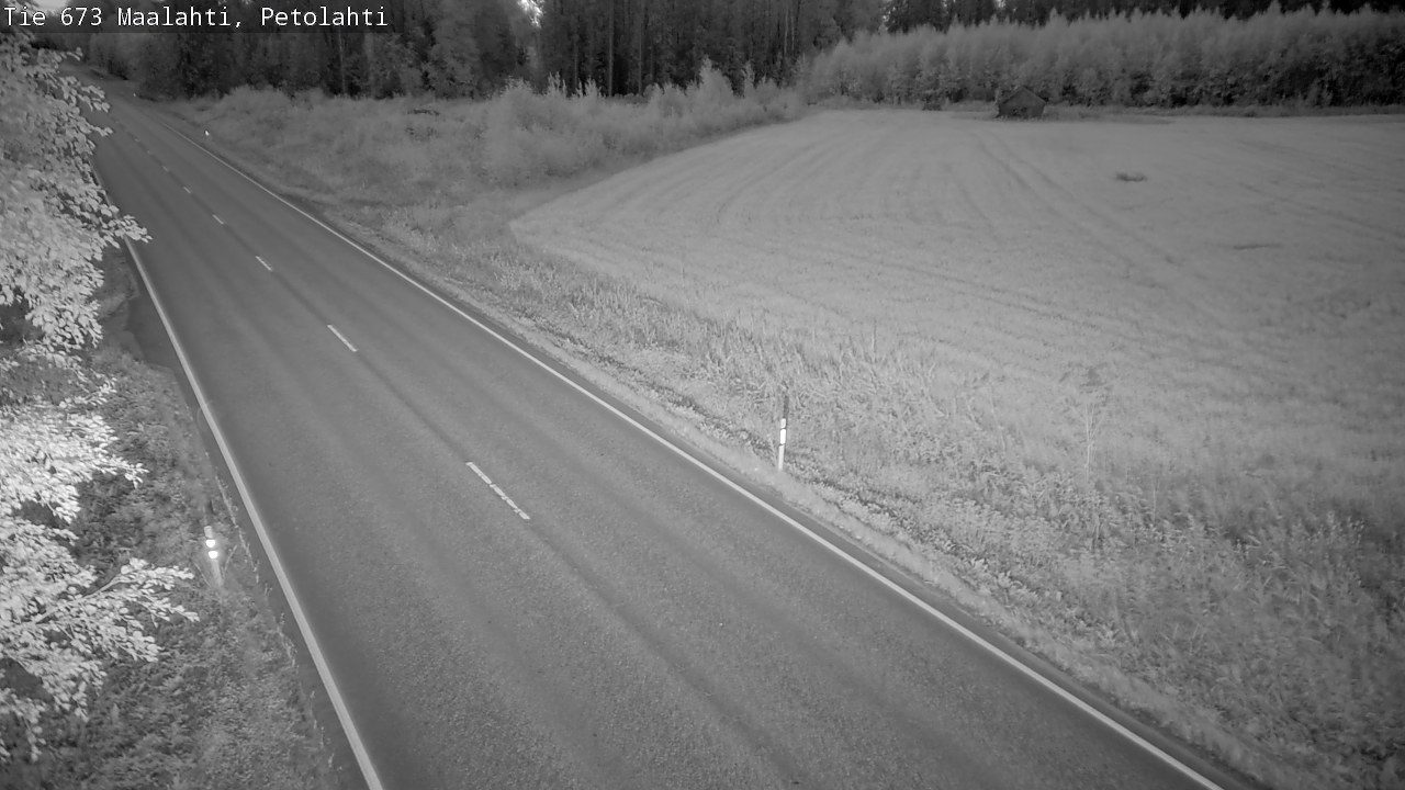 Weather Camera Image Road 673 Maalahti, Petolahti, Maalahti, Pohjanmaa