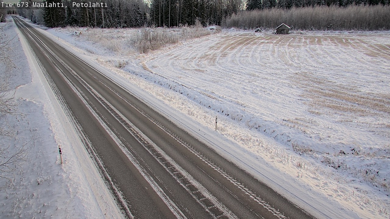 Weather Camera Image Road 673 Maalahti, Petolahti, Maalahti, Pohjanmaa