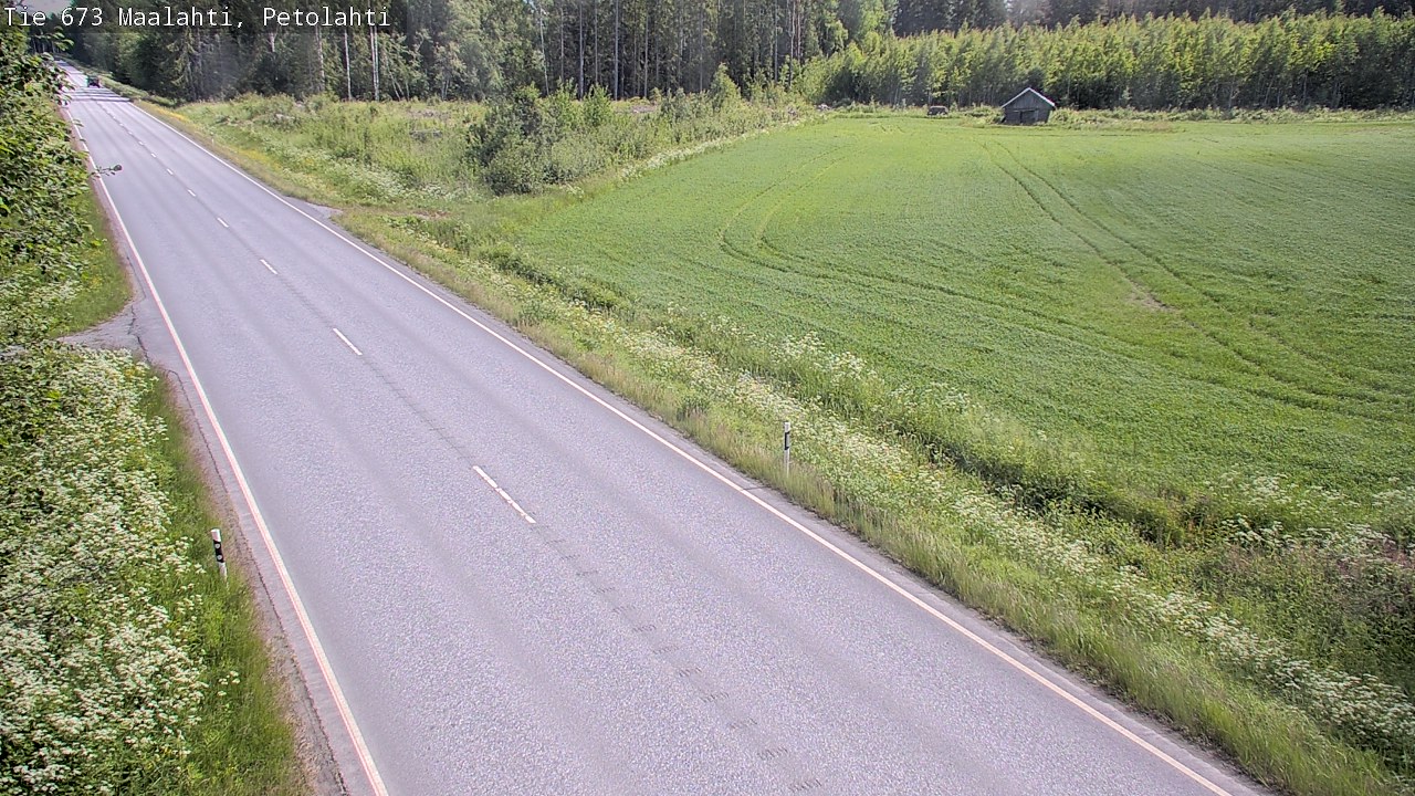 Weather Camera Image Road 673 Maalahti, Petolahti, Maalahti, Pohjanmaa