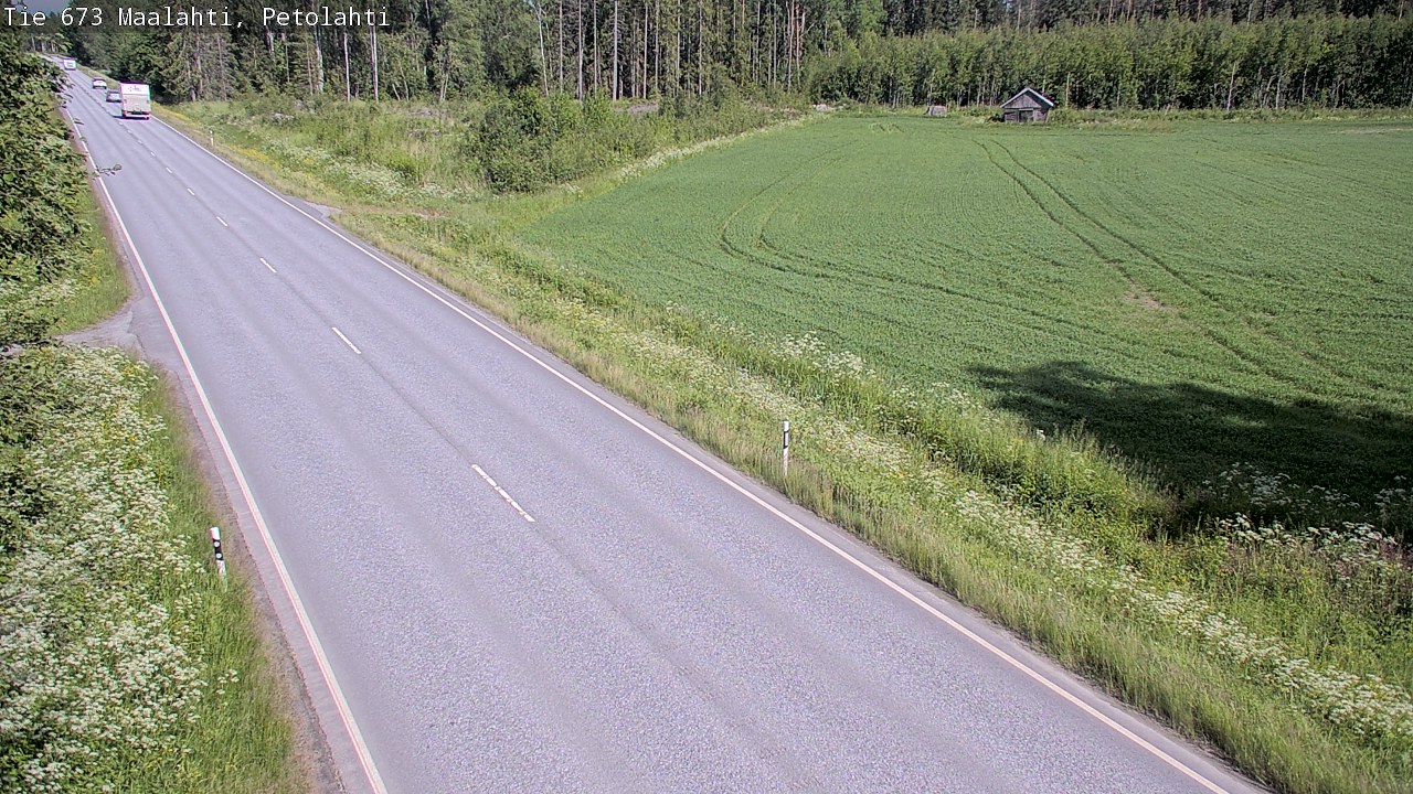 Weather Camera Image Road 673 Maalahti, Petolahti, Maalahti, Pohjanmaa