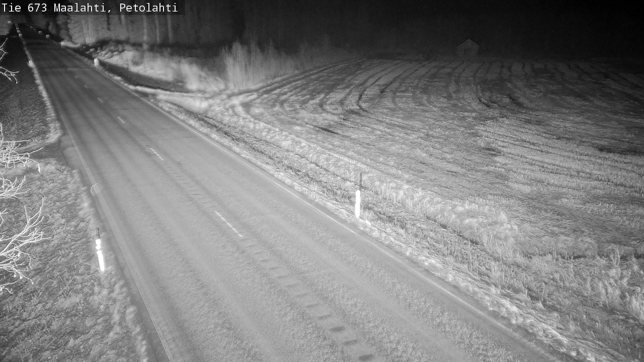 Weather Camera Image Road 673 Maalahti, Petolahti, Maalahti, Pohjanmaa