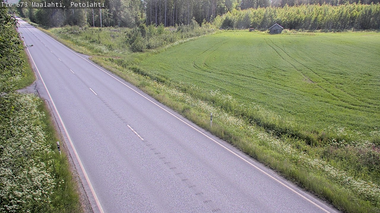 Weather Camera Image Road 673 Maalahti, Petolahti, Maalahti, Pohjanmaa