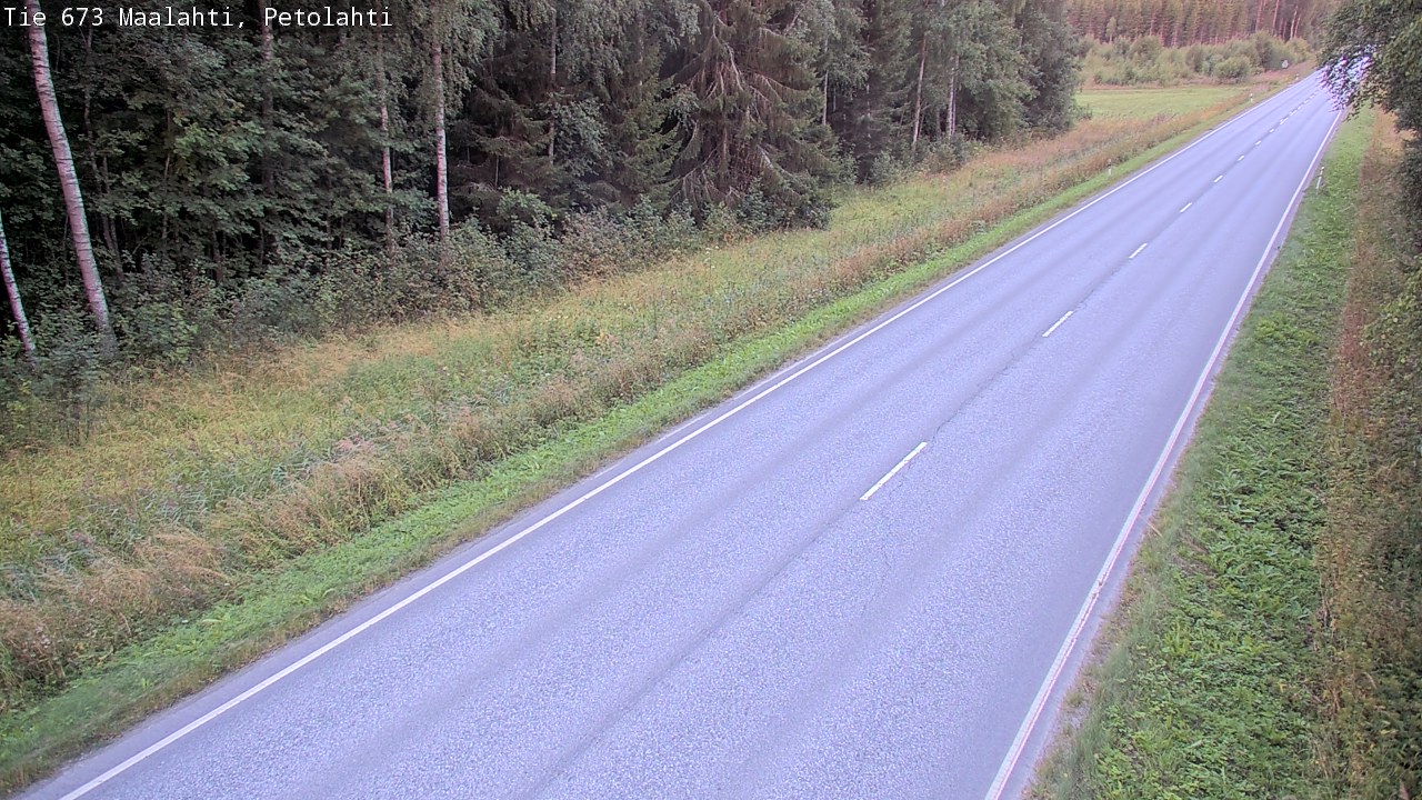 Weather Camera Image Road 673 Maalahti, Petolahti, Maalahti, Pohjanmaa