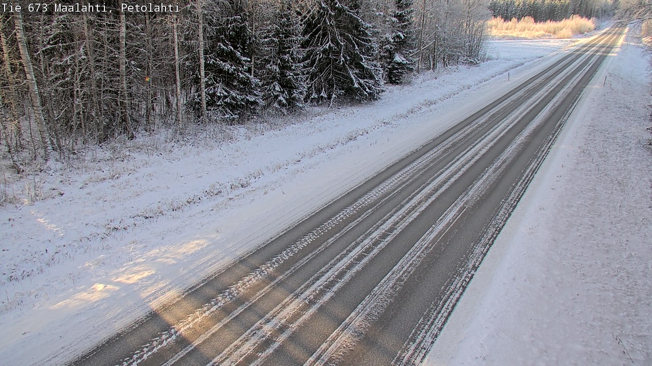 Weather Camera Image Road 673 Maalahti, Petolahti, Maalahti, Pohjanmaa