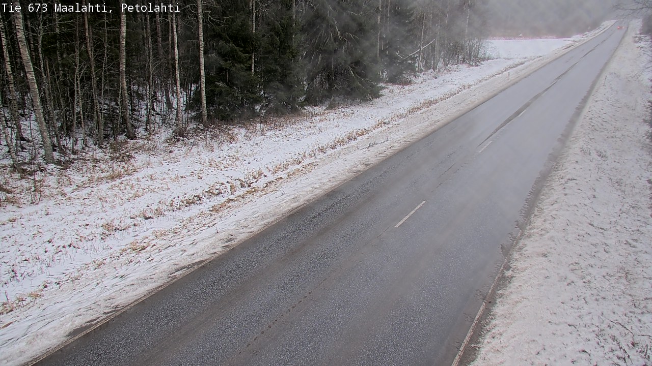 Weather Camera Image Väg 673 Malax, Petalax, Maalahti, Pohjanmaa