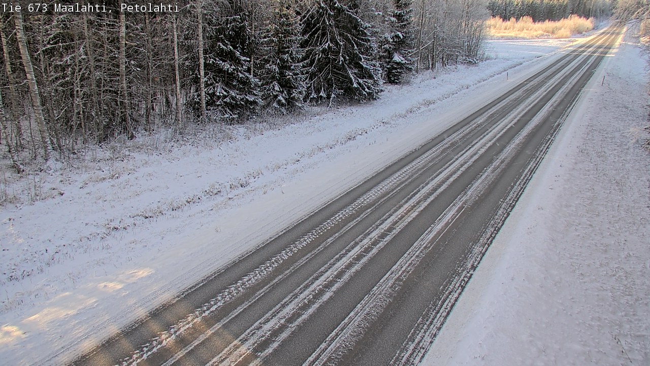 Weather Camera Image Road 673 Maalahti, Petolahti, Maalahti, Pohjanmaa