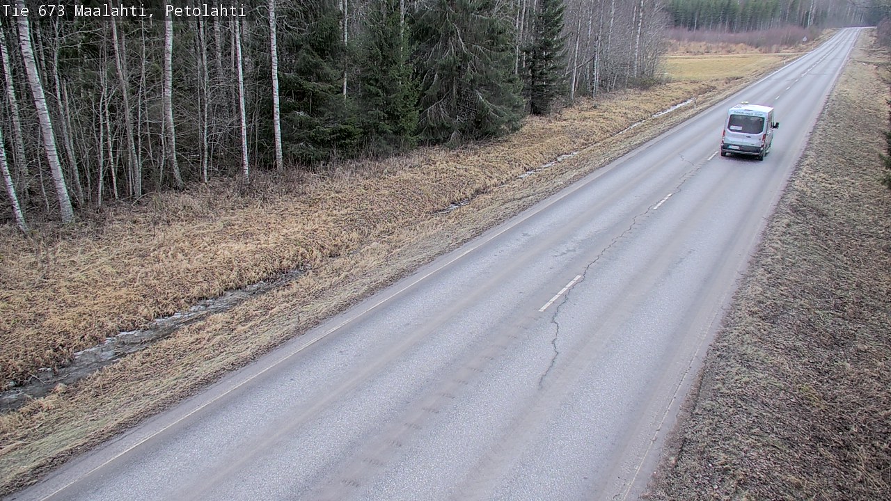 Weather Camera Image Väg 673 Malax, Petalax, Maalahti, Pohjanmaa