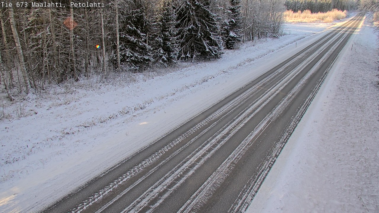 Weather Camera Image Road 673 Maalahti, Petolahti, Maalahti, Pohjanmaa