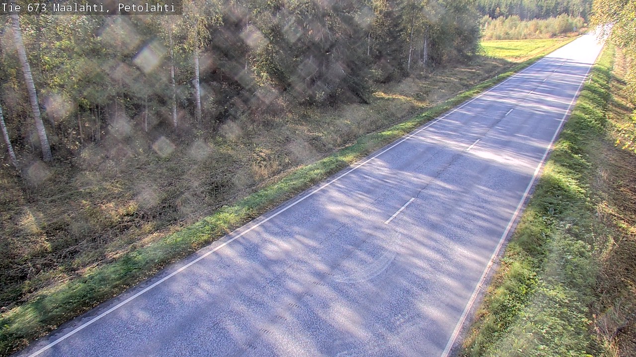 Weather Camera Image Road 673 Maalahti, Petolahti, Maalahti, Pohjanmaa