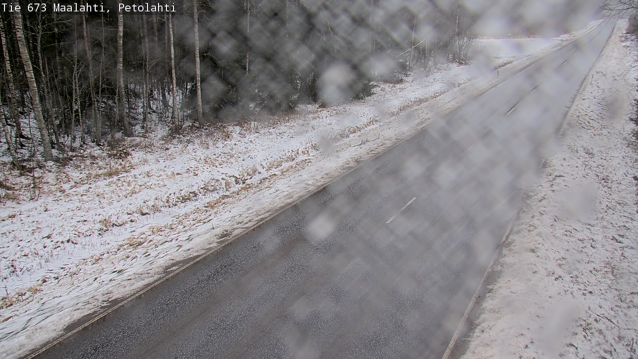 Weather Camera Image Väg 673 Malax, Petalax, Maalahti, Pohjanmaa