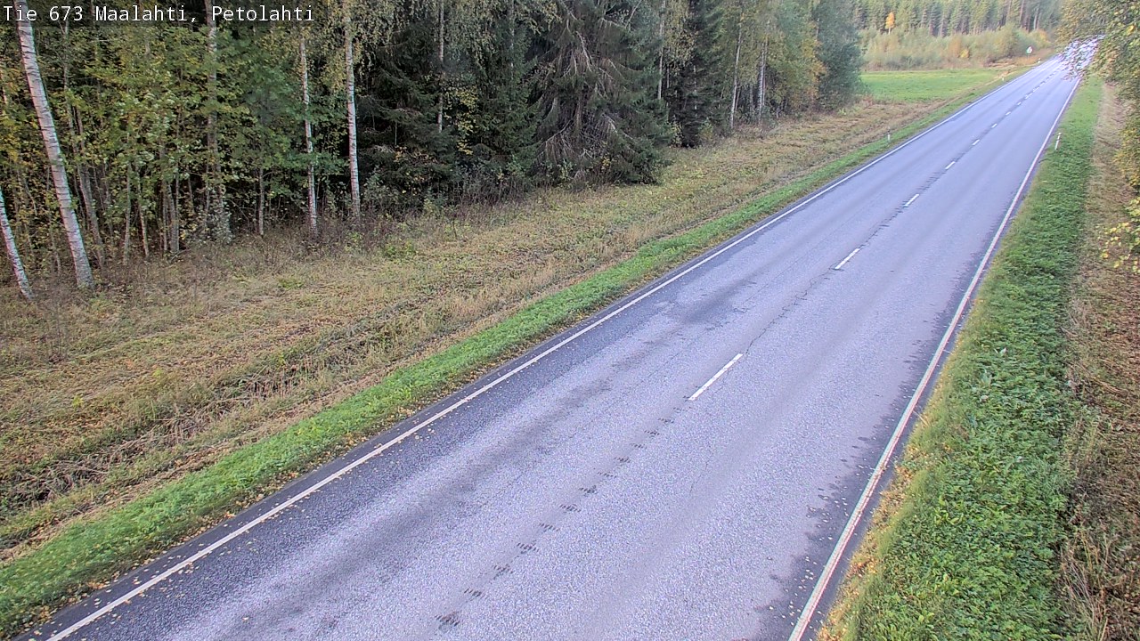 Weather Camera Image Road 673 Maalahti, Petolahti, Maalahti, Pohjanmaa