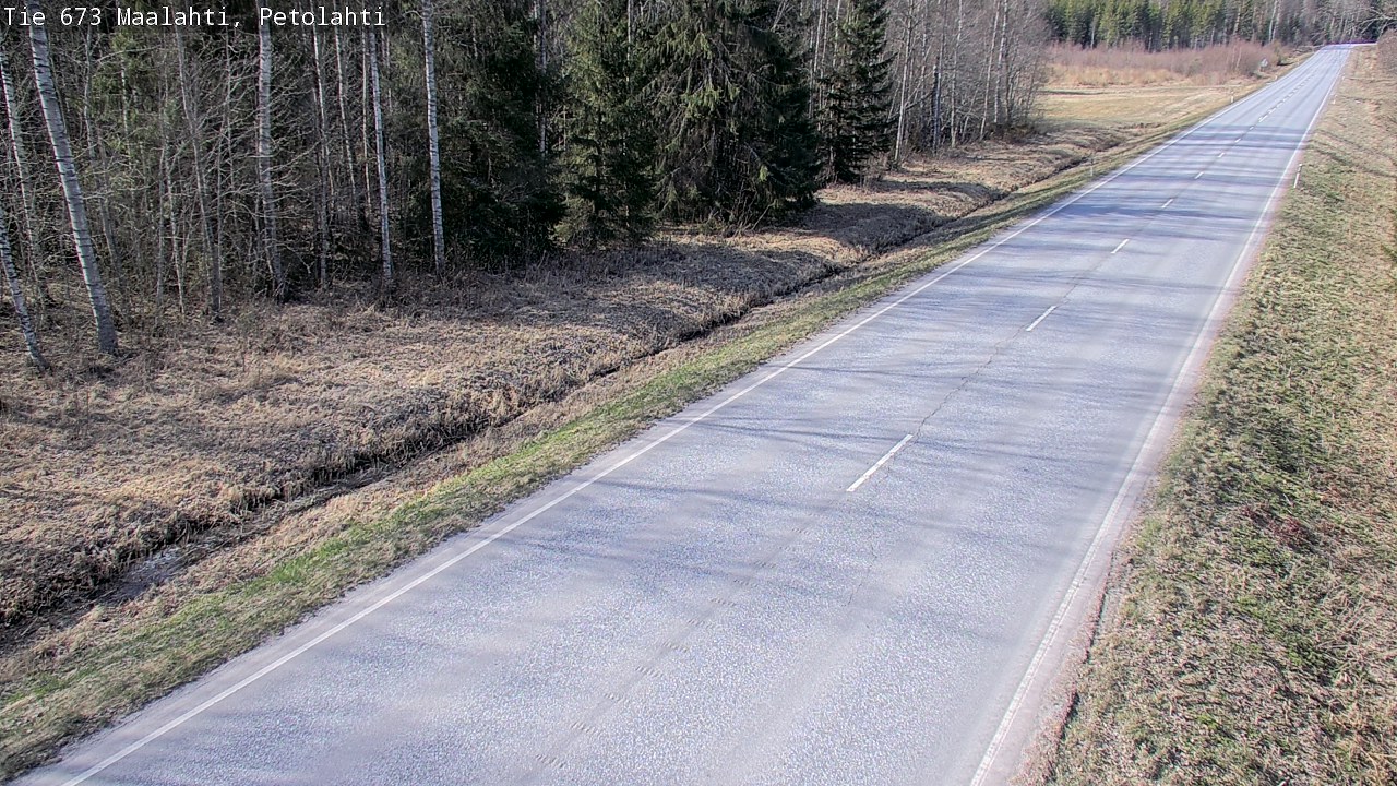Weather Camera Image Road 673 Maalahti, Petolahti, Maalahti, Pohjanmaa